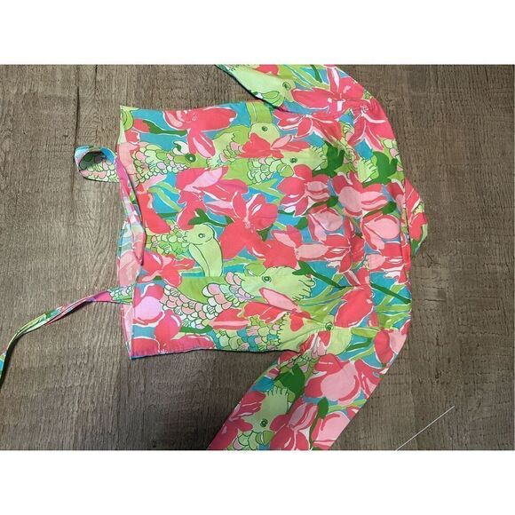 Message Lilly Pulitzer wrap blouse - Picture 4 of 4